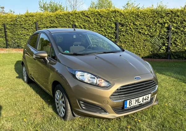 ford Ford Fiesta cena 20500 przebieg: 116250, rok produkcji 2012 z Malbork